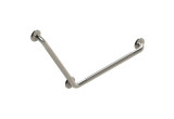 Healthcraft Easy Mount 120° Angled Grab Bar 24-in x 24-in - Stainless Steel - GB-24x24-SK