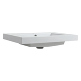 Fine Fixtures Thick Edge 30" X 18" Vanity Sink Gel Coated - White - VET3018W