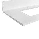 Fine Fixtures SS30WH 30" Solid White Sintered Stone Top