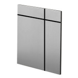 Fine Fixtures SHHA1PC Shawbridge Handle For 24"-30"-36" Vanity- Polished Chrome