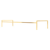 Fine Fixtures Shawbridge Leg / Base 60" Wide - Satin Brass - SHLG60SB