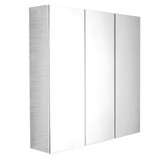 Fine Fixtures SM2424-3 24 X24 Steel Medicine Cabinet 3 Door