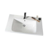 Fine Fixtures Vanity Top with Sink & Countertop 30 Inch X 18 Inch - White - VT3018W