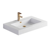 Fine Fixtures Gel-Coated Sink 30 Inch X 18 Inch - White - VEA3018W