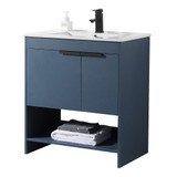 Fine Fixtures PH30NB Phoenix Vanity Cabinet 30" Wide - Navy Blue