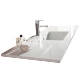 Fine Fixtures CHC48WC Chelsea Collection Countertop 48" Wide - Carrara White