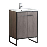 Fine Fixtures Vdara Vanity Cabinet 24" Wide - Grey Taupe