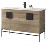 Fine Fixtures Shawbridge Vanity Cabinet 48" Wide - Shadow Grey