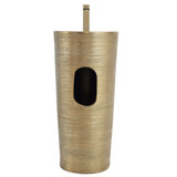 Fine Fixtures Vannes Pedestal Sink 16 Inch x 16 Inch - Brushed Gold - VA1616BG