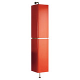 Fine Fixtures SU18RD Sundance Linen Cabinet 16" Wide Wall Hung - Red High Gloss