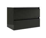 Lucena Bath 84418 40" 2 Drawer Grey/Ceniza Highgloss Highgloss Box