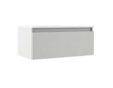 Lucena Bath 84359 40" Single Drawer White Highgloss Box Vanity