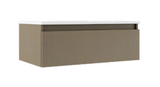 Lucena Bath 84343 24" Single Drawer Tortora Highgloss Box Vanity