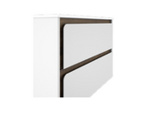 Lucena Bath 71663 24" 2 Drawer White and Valenti Cordoba Vanity