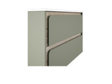 Lucena Bath 71678 24" 2 Drawer Green/Musgo and Aliso Cordoba Vanity