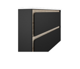 Lucena Bath 71761 40" 2 Drawer Black and Aliso Cordoba Vanity