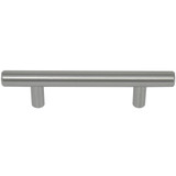 Laurey 89012 Melrose Stainless Steel T-Bar Pull - 4" - 6" Overall