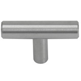 Laurey Melrose Stainless Steel T-Bar Knob - 2" - 89013