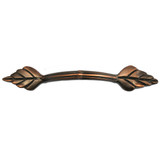 Laurey 25077 3"" Windsor Leaf Pull - Venetian Bronze