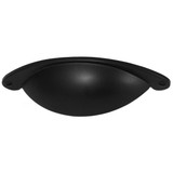 Laurey 3" Cup Pull - Matte Black - 52420