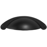 Laurey 52420 3" Cup Pull - Matte Black