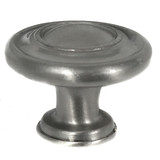Laurey 1 3/8" Nantucket Knob - Satin Pewter - 51839