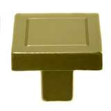 Laurey 7/8" Square Knob - Cosmo- Champagne Brass - 72810