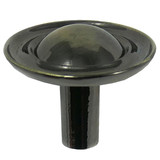 Laurey 1 1/4" Classic Traditions Ambassador Knob - Antique Brass - 75705