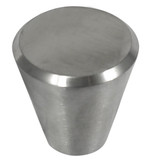 Laurey Melrose Stainless Steel Cone Knob - 1 1/4" - 89101