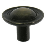 Laurey 1" Classic Traditions Ambassador Knob - Antique Brass - 75505
