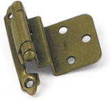 Laurey 3/8" Inset Self-Closing Hinge - Antique Brass - 28605