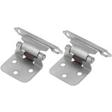 Laurey 28739 No Inset Self-Closing Hinge - Satin Chrome