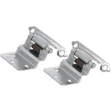 Laurey 28626 3/8" Inset Self-Closing Hinge - Polished Chrome