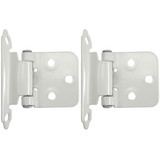 Laurey 28742 No Inset Self-Closing Hinge - White