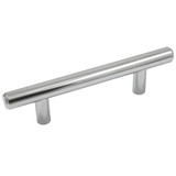 Laurey 3" Melrose T- Bar Pull In Polished Chrome - Pack Of 5 (87026) - 59920