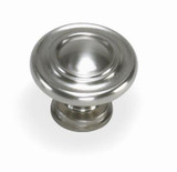 Laurey 59909 1.375" Nantucket Knob In Satin Nickel - Pack Of 10 (51839)