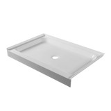 Fine Fixtures Acrylic Shower Base 42" X 32" White - Front Single Threshold - SBA4232W-F