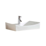 Fine Fixtures Vessel Sink 26" X 18" - White - VE2618W