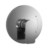 TOTO® Oberon® Round 7 Inch Pressure Balance Valve Shower Trim, Polished Chrome - TS362P#CP