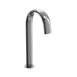 TOTO® Gooseneck Vessel ECOPOWER® or AC 0.5 GPM Touchless Bathroom Faucet Spout, 20 Second Continuous Flow, Polished Chrome - TLE24008U3#CP