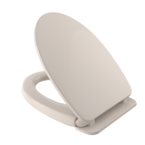 TOTO® SoftClose Non Slamming, Slow Close Elongated Toilet Seat and Lid, Sedona Beige - SS124#12