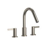 TOTO® GF Two Lever Handle Deck-Mount Roman Tub Filler Trim, Polished Nickel  - TBG11201UA#PN