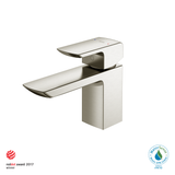 TOTO® GR Series 1.2 GPM Single Handle Bathroom Sink Faucet with COMFORT GLIDE Technology and Drain Assembly, Brushed Nickel - TLG02301U#BN