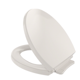 TOTO® SoftClose® Non Slamming, Slow Close Round Toilet Seat and Lid, Sedona Beige - SS113#12