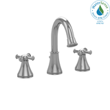 TOTO® Vivian Alta® Two Cross Handle Widespread 1.2 GPM Bathroom Sink Faucet, Polished Chrome - TL220DDH12#CP