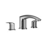 TOTO® GM Two-Handle Deck-Mount Roman Tub Filler Trim, Polished Chrome - TBG09201U#CP