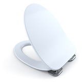 TOTO® SoftClose® Ultra Slim, Non-Slamming Toilet Seat and Lid, Cotton White - SS234#01