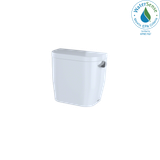 TOTO® Entrada™ E-Max® 1.28 GPF Toilet Tank with Right-Hand Trip Lever, Cotton White - ST243ER#01