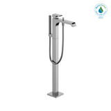 TOTO® GC Single-Handle Free Standing Tub Filler with Handshower, Polished Chrome - TBG08306U#CP