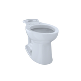 TOTO® Entrada Universal Height Elongated Toilet Bowl, Cotton White - C244EF#01